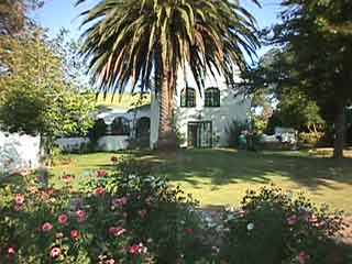 Main house of the farm
- in the Boland Area near Cape Town