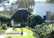 One of the houses of the farm - in the Boland Area near Cape Town