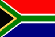 The National flag of the Republic of South Africa